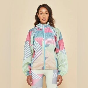 Sweaty Betty Multicolor Windbreaker Jacket